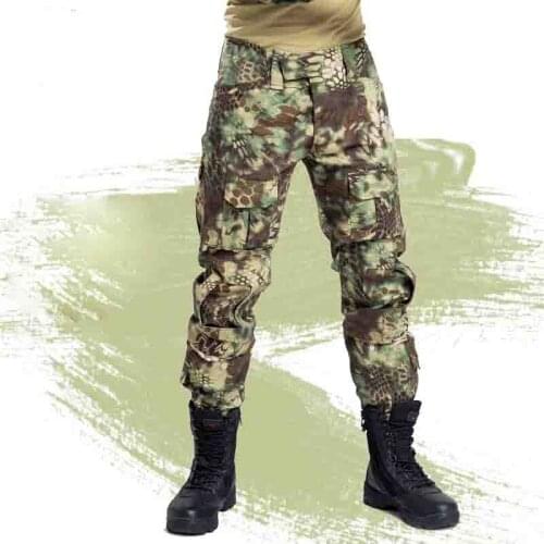 Frog suit ACU CP High quality Clothing Camouflage Tactical Hiking Pants Airsoft outdoor Camping & Hiking Men Army Trouser