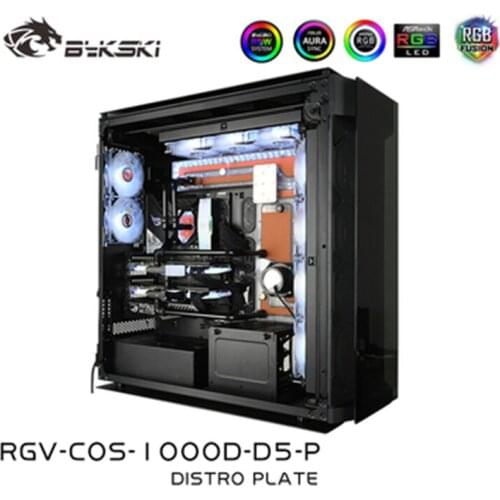 Bykski Waterway Cooling Kit For CORSAIR 1000D Case, 5V ARGB, For Single GPU Building, RGV-COS-1000D-DB-P