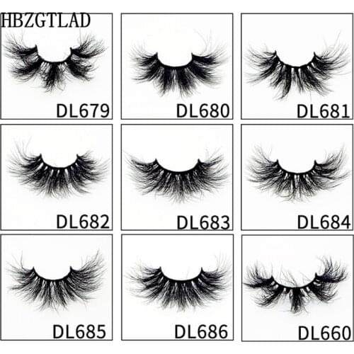 Mink Eyelashes Lashes Fluffy 3D Mink Lashes Makeup Dramatic Long Natural Eyelashes Wholesale Eyelash Extension Maquillaje Tool