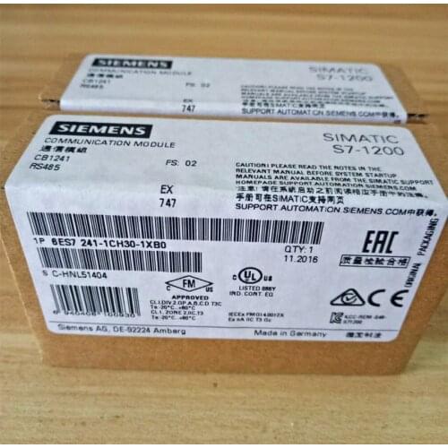Original S7-1200 CB1241 6ES7241-1CH30-1XB0 /6ES7 241-1CH30-1XB0