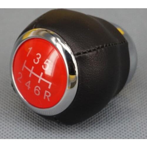 CITALL Gear Shift Stick Knob Fit For Subaru Impreza WRX STI 2009 2010 2011 2012 2013 2014 2015 2016 2017 2018 6 Speed