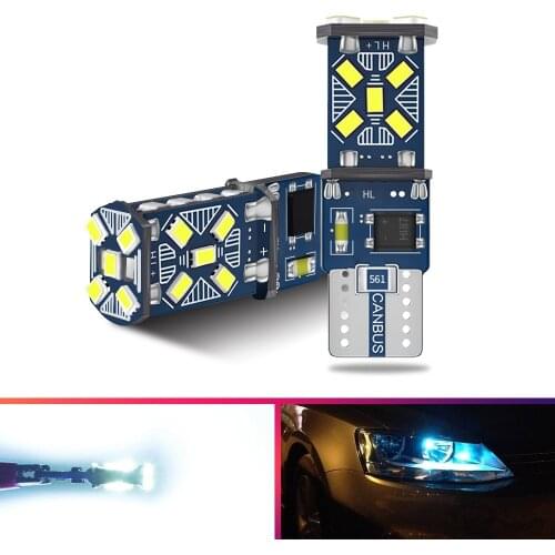 T10 W5W LED Car Clearance Lamp Parking Lights WY5W 168 501 auto car Interior Reading Dome Wedge Turn Side Bulbs 12V 24V