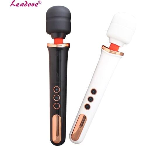USB Charge Powerful Magic Wand AV Vibrator Sex Toys for Women Clitoris Stimulator G Spot Vaginal Vibrating Massager for Women