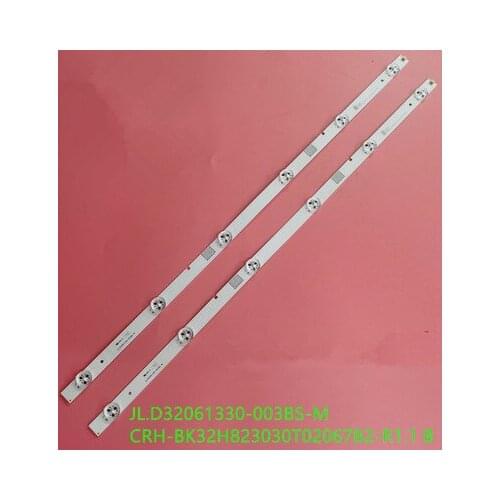2PCS/SET LED Backlight 6 Lamp strip Chang hong 32"TV LED32EC300D 32D3700I CRH-BK32H823030T02067B2-REV1.1