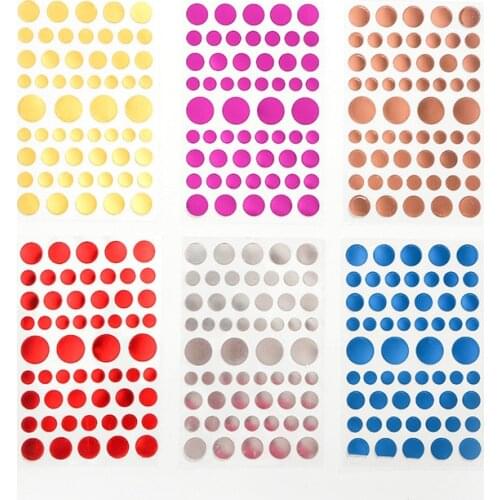 6 sheets/set Stationery Stickers Adhesive Paper DIY Diary Scrapbooking School Supplies for Notebook Hand Account Daily Planner