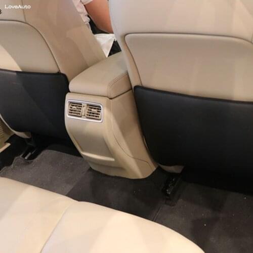 Car Rear Seat Anti-Kick Pad Rear Seats Cover Back Armrest Protection Mat Car Accessories For Nissan Teana J32 2008-2012