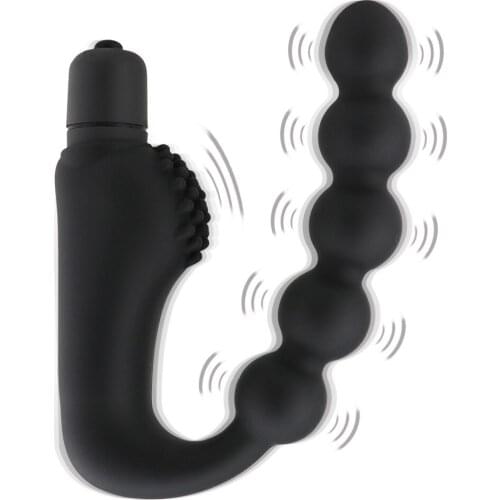 EXVOID Anal Vibrator Silicone Butt Vibrating Plug Sex Toys for WomenClit Stimulator