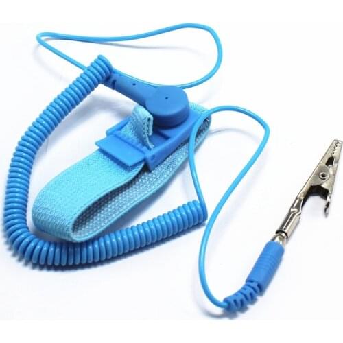 Self Defense Anti Static Bracelet Electrostatic ESD Discharge Anti Static Wrist Strap Hand with Grounding Wire Welding Work