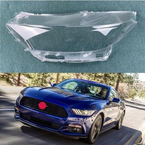 Car headlight housing for Ford Mustang 2015 2016 2017 headlight transparent glass housing mask