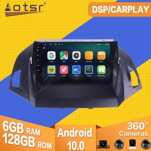 For Ford Kuga Escape 2012 2013 2014 2015-2019 Android Car Tape Radio Recorder Video Player Navi GPS Carplay Multimedia Head Unit