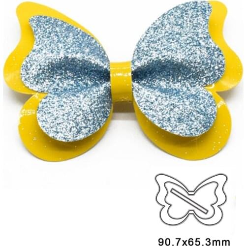 Bow Butterfly Type Metal Cutting Dies For DIY Scrapbook Cutting Die Paper Cards Embossed Decorative Craft Die Cut New