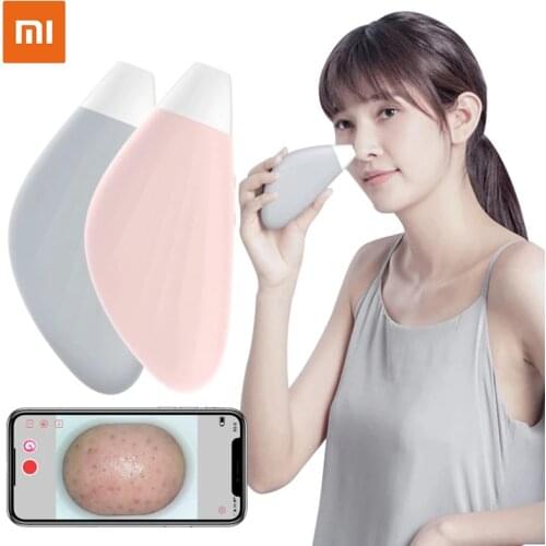 Original Xiaomi Meishi Smart Visible Blackhead Remover Facial Pore Cleaner Vacuum Suction Deep Cleansing Beauty and Skin Care