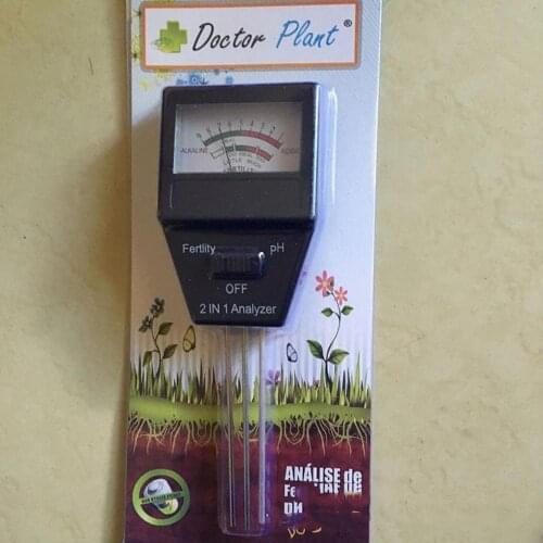 Ph Meter 2 In 1 Soil Detector Soil PH Fertility Tester Acidity Digital Analyzer Flowers Crops Plants Lawn Detector Tool