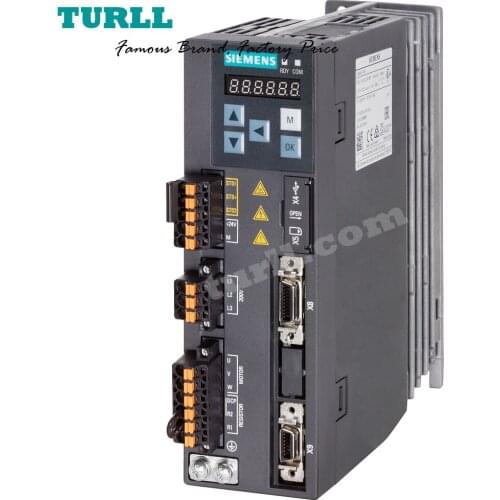SIEMENS SINAMICS V90, with PROFINET Input voltage: 200-240 V 1/3-phase AC -15%/+10% 5.0/3.0 6SL3210-5FB10-4UF1,6SL32105FB104UF1