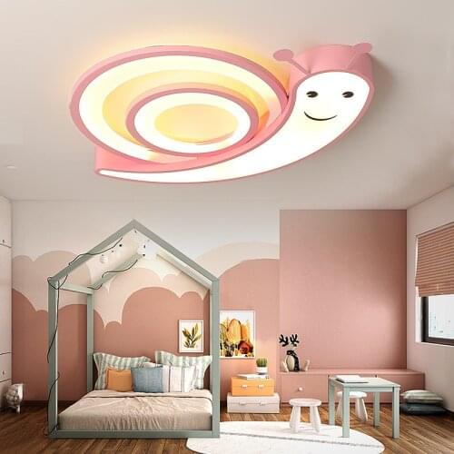 Led ceiling light ultra-thin snail light shaped ceiling light children bedroom ceiling light cartoon bedroom child lightLB022003