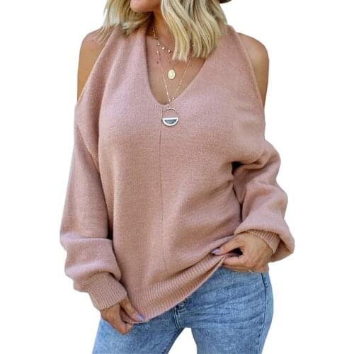 Женские пуловеры с открытыми плечами WYBLZ China At AliExpress