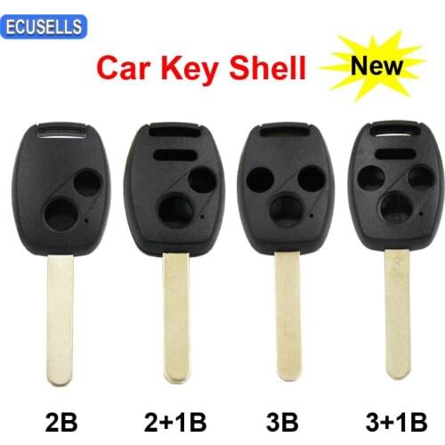2/2+1/3/3+1 Buttons Remote Car Key Case Shell Housing Cover For Honda CR-V Civic Fit Pilot Accord Insight Ridgeline