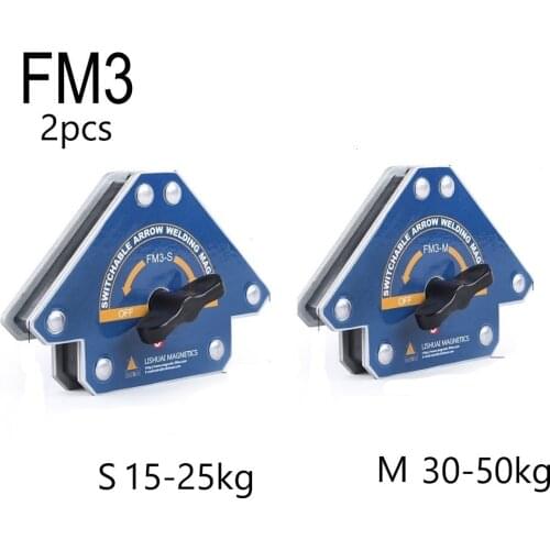 2PCS Switchable Arrow Welding Holder Magnetic Multi-Angle Solder Arrow Strong Magnet Weld FM3
