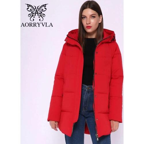 Женские красные куртки AORRYVLA China At AliExpress