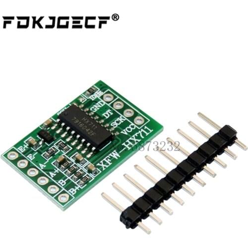 For Arduino Dual Channel HX711 Weighing Pressure Sensor 24-bit Precision A/D Module DIY Electronic Scale