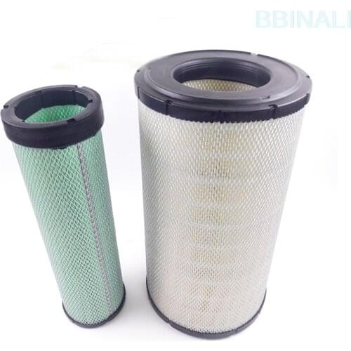 For HITACHI ZX200-3-5-6 KOBELCO SKsk200-8/210 Super 8 excavator Air filter excavator accessories