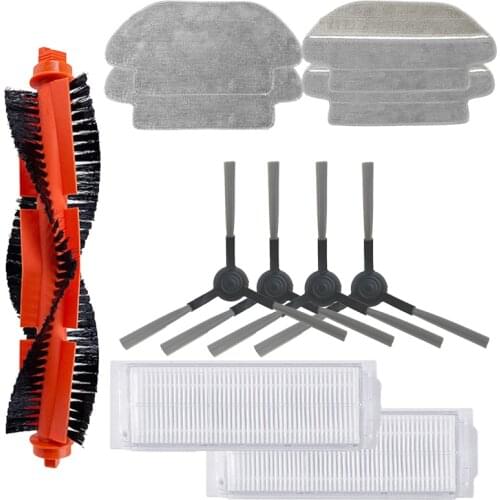 Filter Hepa Brush Roller Spin Mop Cloth for Xiaomi Roborock Mijia LDS/STYJ02YM/Conga 3490 Viomi V2 PRO V3 Robot Vacuum Cleaner