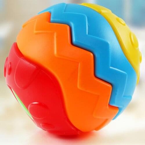 Hand Grab Toys Detachable Assembled Ball Early Education Learning For Babies