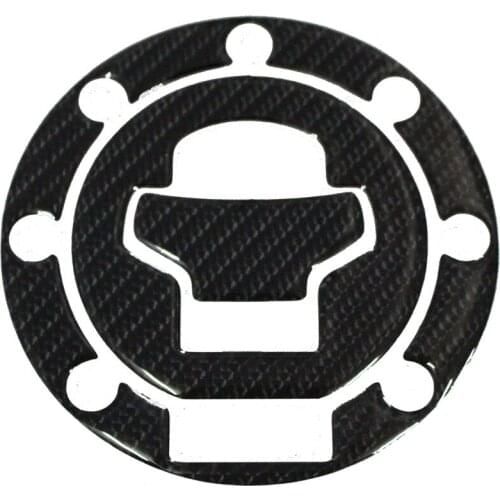 K-CGTCP-17 3D Carbon Fiber Tank Gas Cap Pad Filler Cover Sticker Decals Fit SUZUKI SV650/1000 TL1000S GSXR600/750/1000 HAYABUSA