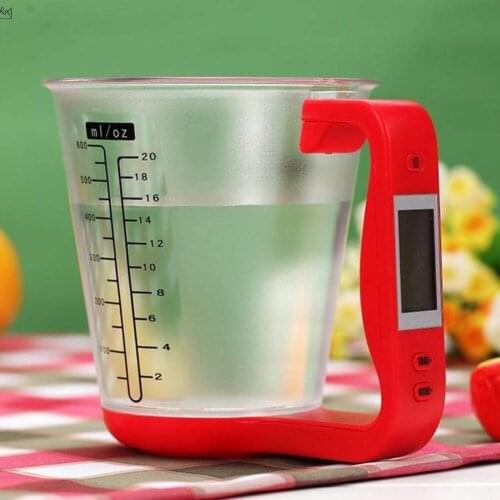Kitchen Measuring Cup Scale LCD Digital Display for Baking Tea Weighting Coffee Best Price