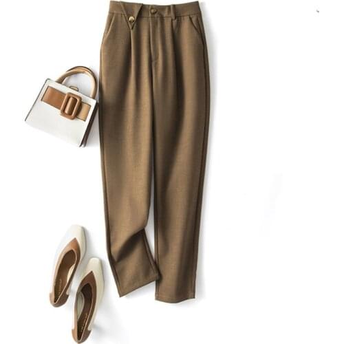 L-hikari Women's Trousers Harem Pants