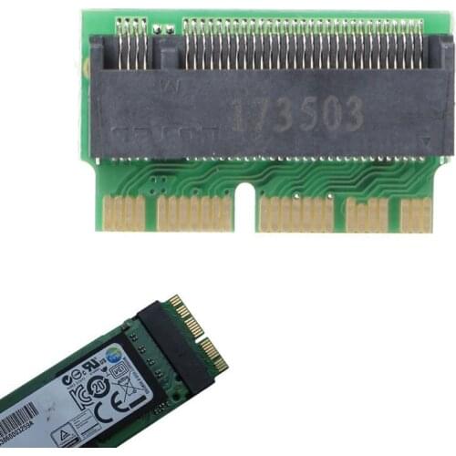 M Key M.2 PCI-e To 12+16Pin AHCI SSD Adapter Card