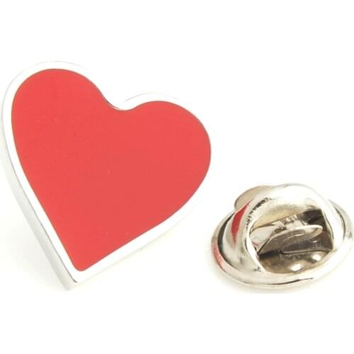 YHLP-1040 Fashion Novelty Pink Ribbon,Red Heart,Red Lips,Modern Girl Lapel Pins, Badges- Mix Styles Acceptable