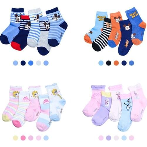 Disney Children socks cartoon anime figure Mickey Aisha Xuebao tube socks casual xxx boys and girls socks meia infantil