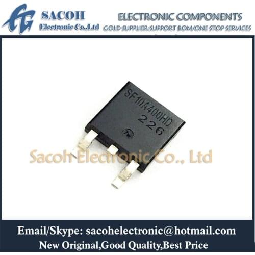 New Original 10PCS/Lot SF10A400HD SF10A400HDS or SF10A600HD SF10A600HDS or SF5A400HD SF5A600HD TO-252 10A 400V Power MOSFET