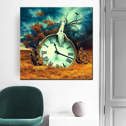 New Arrival DIY 5D Full Diamond Painting Cross Stitch Painting Clock Diamond Embroidery Needlework Patterns Rhinestone Kits gift