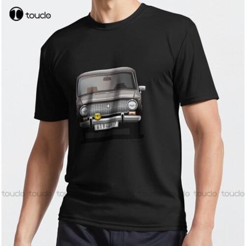 New Classic Icons: Lada 1200 S / Vaz-2101 Active T-Shirt Cotton Tee Shirt S-5Xl T Shirt men short sleeve shirts Unisex