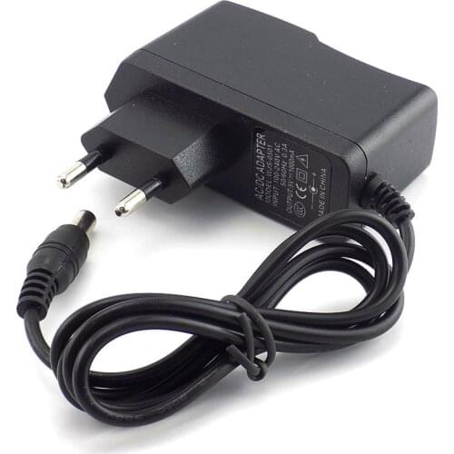 New 100-240V AC Converter Adapter DC 3V 1A Power Supply Charger EU Plug 5.5mm * 2.5mm(2.1mm) AC To DC