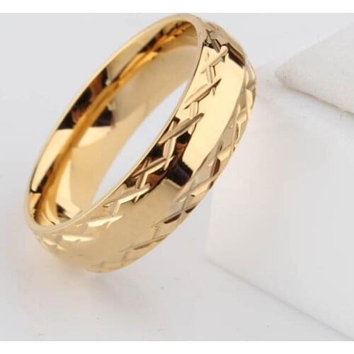 Personality Gothic Lace Rings For Women Stainless Steel Ring Men Luxury Brand Wedding Ring Men Jewelry