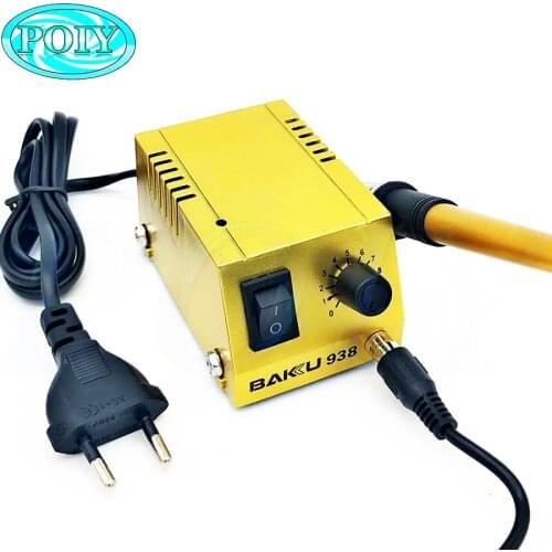 BK-938 Soldering Station,BAKU-938 ,220V/110V. for SMD, SMT, DIP Soldering Work. Long Life Heater.BAKU 938 ,BK 938
