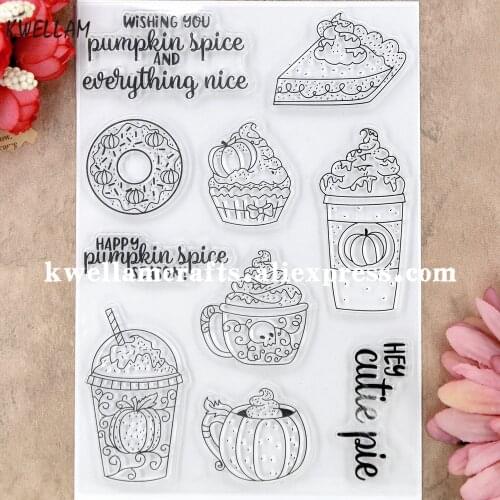 Cake Cutie Pie Scrapbook photo cards rubber stamp clear stamp transparent stamp 11x16cm KW9042306