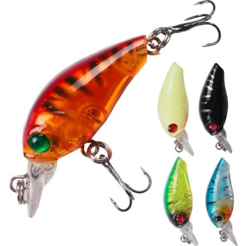 RIVERSIDE Crank bait Suit Fishing Lure Rock Bait Weights 6cm 3.8g Trolling Saltwater Lures Whoppers Trolling Lure Crank Bait