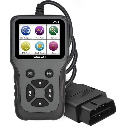 OBD Code Reader Card Tester Scanner Car Diagnostic Tool OBDII Fault Detector