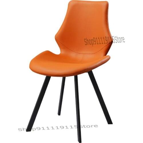 Dining Chair Family Nordic Luxury Modern Simple Iron Back Chair Discussion Desk Chair Dining Table Chair Stool