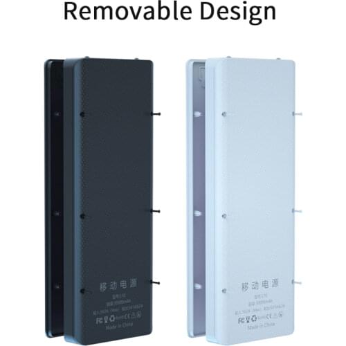 Removable10*18650 battery box power bank does not display digital mobile power DIY kit shell battery holder box without battery
