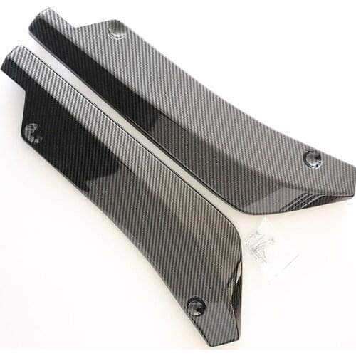 2 pieces Universal car rear bumper diffuser for Volkswagen vw POLO Tiguan Passat Golf EOS Scirocco Jetta Bora Lavida Touareg