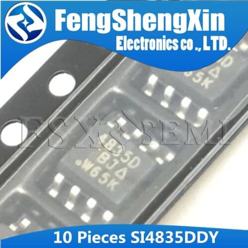10pcs SI4835DDY SOP8 4835D SOP-8 SI4835D SI4835 SOP P-Channel 30-V (D-S) MOSFET