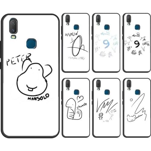 Stray Kids Signature Case For Vivo V17 Neo V20 SE Y1S Y12 Y17 Y30 Y50 Y70 S1 Y91C Y20 S Y11 2019 Back Cover