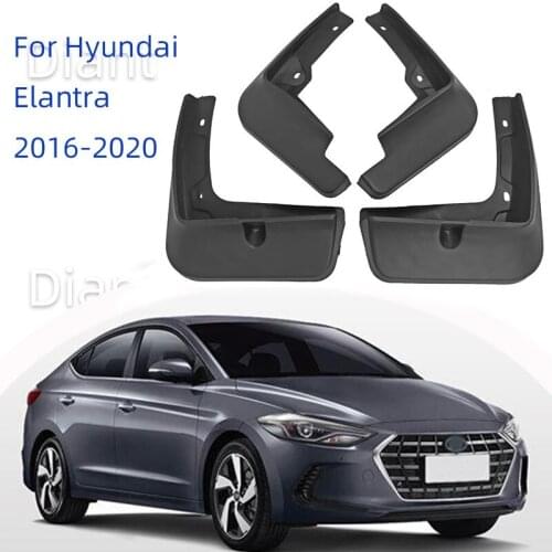 For Hyundai Elantra 2016 2017 2018 2019 2020 Car Mudguard Anti-splash Anti-Fouling Front Rear Fender Accessories