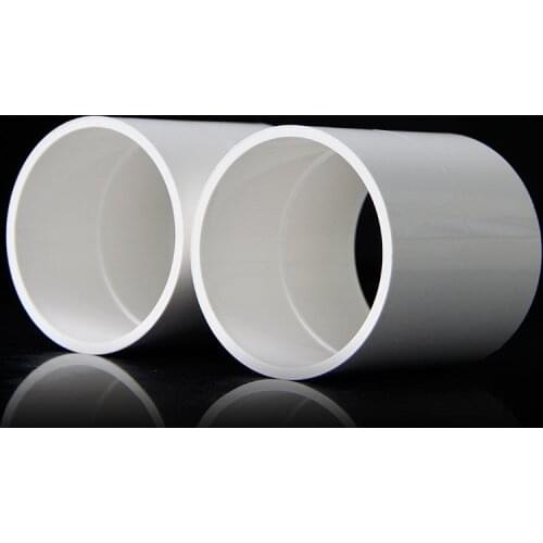 Gogo PVC direct joint pipe clamp water supply straight through water supply pipe fittings 90 110 125 160MM