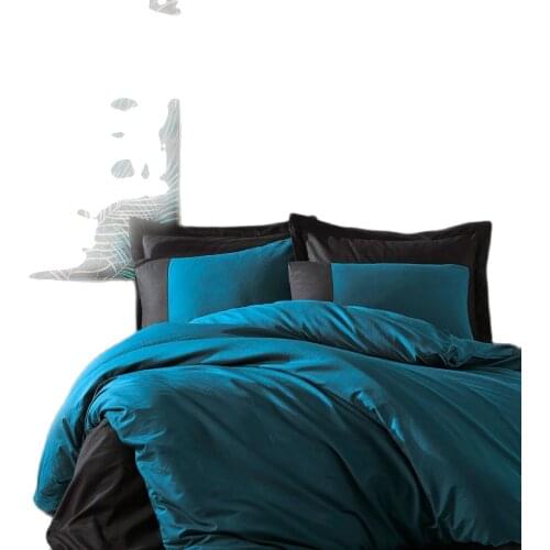 Pure Bedding sets Black Duvet covers Solid Bed Linen Beddings black Quilt Cover Pillow Made in Turkey